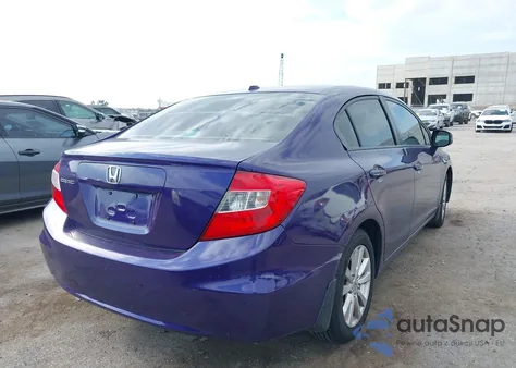 2012 Honda Civic Ex-L from USA, damaged, VIN 2HGFB2F94CH541852